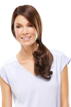 EasiPart XL Topper 18" | Remy Human Hair -Wig Promotion Sale 1 easiPart XL 18 6RN 6 full Siew 0362