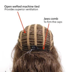 Anemone Half Wig By WigPro | Synthetic 34 Anemone Half Wig By WigPro | Synthetic -Wig Promotion Sale 504 ANEMONE BACK