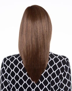 Ava Wig By Envy | Mono Part | Human Hair | Synthetic Blend -Wig Promotion Sale AvaBK