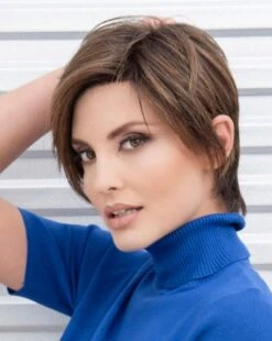 Billie Wig By Envy | Human Hair/Synthetic Blend 26 Billie Wig By Envy | Human Hair/Synthetic Blend -Wig Promotion Sale Billie AmarettoandCream 6380