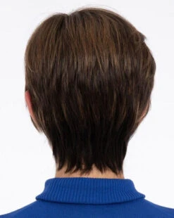 Billie Wig By Envy | Human Hair/Synthetic Blend 31 Billie Wig By Envy | Human Hair/Synthetic Blend -Wig Promotion Sale Billie AmarettoandCream Back