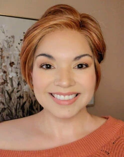 Billie Wig By Envy | Human Hair/Synthetic Blend 32 Billie Wig By Envy | Human Hair/Synthetic Blend -Wig Promotion Sale BilliebyEnvyLighterRed1Front