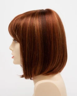 Carley Wig By Envy | Mono Top -Wig Promotion Sale CarleyLeftSide LighterRed
