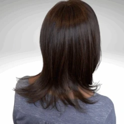 Luna Wig By Ellen Wille | Mono Crown -Wig Promotion Sale EWLUNADarkChocolateMixBack