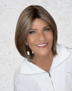 Kimberly Wig By Envy | Mono Top -Wig Promotion Sale EnvyKimberlyToastedSesameFRONT