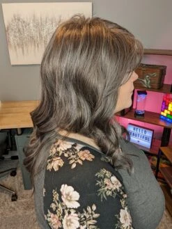 Reeves Wig By Estetica -Wig Promotion Sale EsteticaReevesinChocolateSmokeSide1