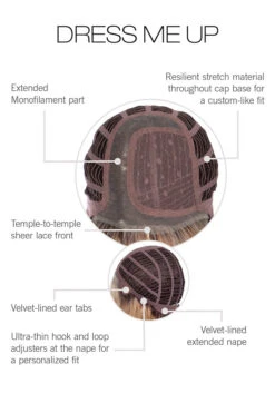 Dress Me Up Wig By Gabor | Mono Part -Wig Promotion Sale GB DressMeUp CapConstruction