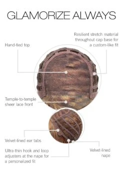 Glamorize Always Wig By Gabor | Hand-Tied Top 31 Glamorize Always Wig By Gabor | Hand-Tied Top -Wig Promotion Sale GB GlamorizeAlways CapConstruction