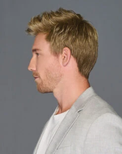 Dapper Men's Wig By HIM | Mono Crown 26 Dapper Men's Wig By HIM | Mono Crown -Wig Promotion Sale HIM Dapper Model Side3