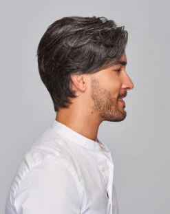 Gallant Men's Wig By HIM | Mono Top -Wig Promotion Sale HIM Gallant Model Side1