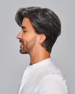 Gallant Men's Wig By HIM | Mono Top -Wig Promotion Sale HIM Gallant Model Side2