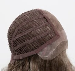 Isabella Wig By Envy | Mono Top | Human Hair | Synthetic Blend -Wig Promotion Sale IsabellaSide DarkGrey