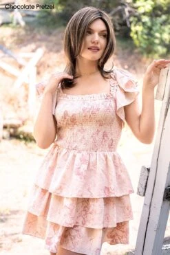 Jodie Wig By Rene Of Paris | Synthetic -Wig Promotion Sale JodieChocolatePretzel1613