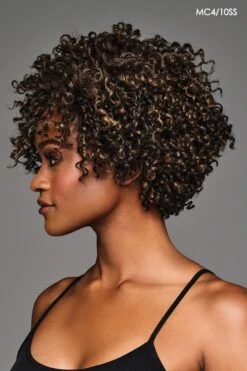 Aniyah Wig By Kim Kimble | Heat-Friendly Synthetic -Wig Promotion Sale KK Aniyah Model2 Side1