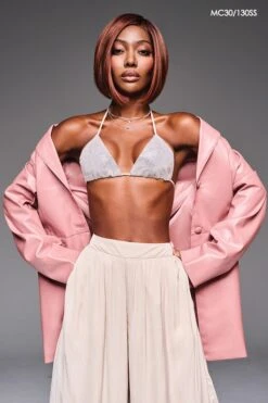 Hailey Wig By Kim Kimble | Heat-Friendly Synthetic 23 Hailey Wig By Kim Kimble | Heat-Friendly Synthetic -Wig Promotion Sale KK Hailey Model Front2