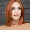 Lisa Wig By Envy | Human Hair/Synthetic Blend 1 Lisa Wig By Envy | Human Hair/Synthetic Blend -Wig Promotion Sale Lisa LighterRed 6504