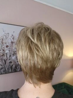 Paula Wig By Envy | Human Hair/Synthetic Blend -Wig Promotion Sale PaulabyEnvyAlmondBreezeBack