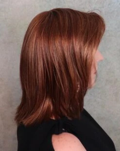 Premium Luxury Wig By Gabor | Hand Tied Top -Wig Promotion Sale PremiumLuxuryRustyAuburnside