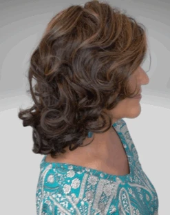 Casual Curls Wig By TressAllure | Mono Part -Wig Promotion Sale TACASUALCURLSin829SIDE