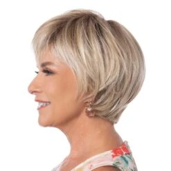 Contemporary Bob Wig By Toni Brattin | Large Cap 19 Contemporary Bob Wig By Toni Brattin | Large Cap -Wig Promotion Sale TB ContemporaryBob Model Side1 b7767af0 e911 46aa 8642 32dd4794220a