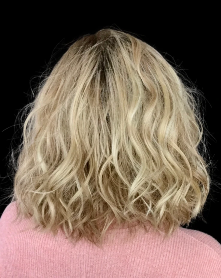 Emma Wig By Envy | Mono Part | Human Hair | Synthetic Blend 6 Emma Wig By Envy | Mono Part | Human Hair | Synthetic Blend - Image 4