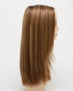 Veronica Wig By Envy | Mono Top | Human Hair | Synthetic Blend -Wig Promotion Sale VeronicaRightSide GoldenNutmeg