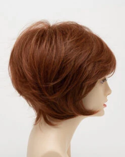 Whitney Wig By Envy | Human Hair | Synthetic Blend -Wig Promotion Sale WhitneyRightSide LighterRed