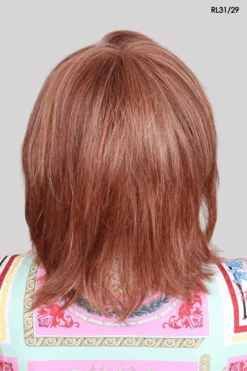 Black Tie Chic Wig By Raquel Welch | Heat-Friendly Synthetic 35 Black Tie Chic Wig By Raquel Welch | Heat-Friendly Synthetic -Wig Promotion Sale cBlackTieChicRWFieryCopperBack