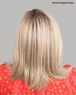 Melody Wig By Ellen Wille | Heat-Friendly Synthetic -Wig Promotion Sale cMelodySaharabeigeRback