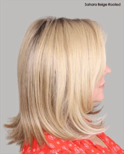 Melody Wig By Ellen Wille | Heat-Friendly Synthetic -Wig Promotion Sale cMelodySaharabeigeRside