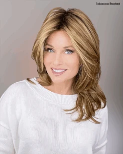 Voice Wig By Ellen Wille | Heat-Friendly Synthetic -Wig Promotion Sale cellenwillevoiceintobaccorooted3