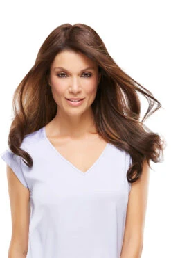 EasiPart XL Topper 18" | Remy Human Hair -Wig Promotion Sale easiPart XL 18inch 6RN Alt3