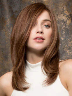 Emotion Wig By Ellen Wille | Mono Top -Wig Promotion Sale ewemotion 06 lg Chestnut Mix