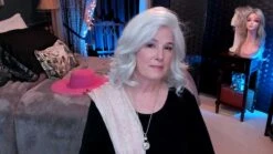 Isabella Wig By Envy | Mono Top | Human Hair | Synthetic Blend -Wig Promotion Sale front2