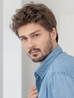 Wig Promotion Sale 32 Justin Men's Wig By Ellen Wille | Double Mono Top